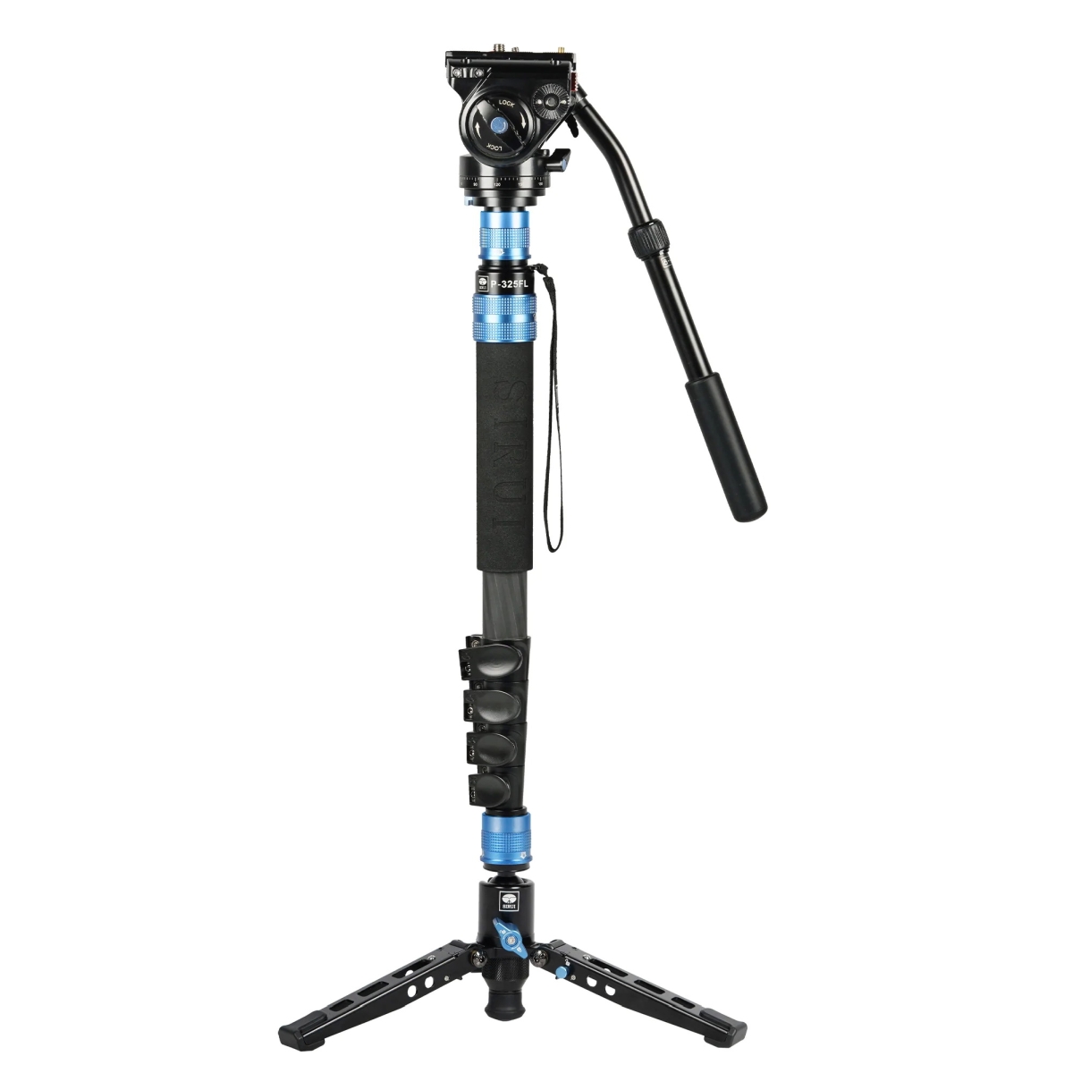 Sirui P-325FL Einbeinstativ mit VA-10 Neiger