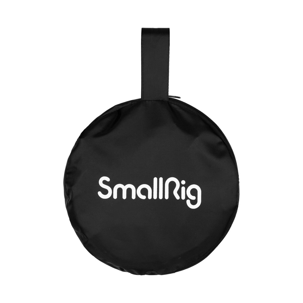 SmallRig 4129 5-in-1 Rundreflektor 32" zusammenklappbar mit Griff - SmallRig Transporttasche geschlossen mit Logo