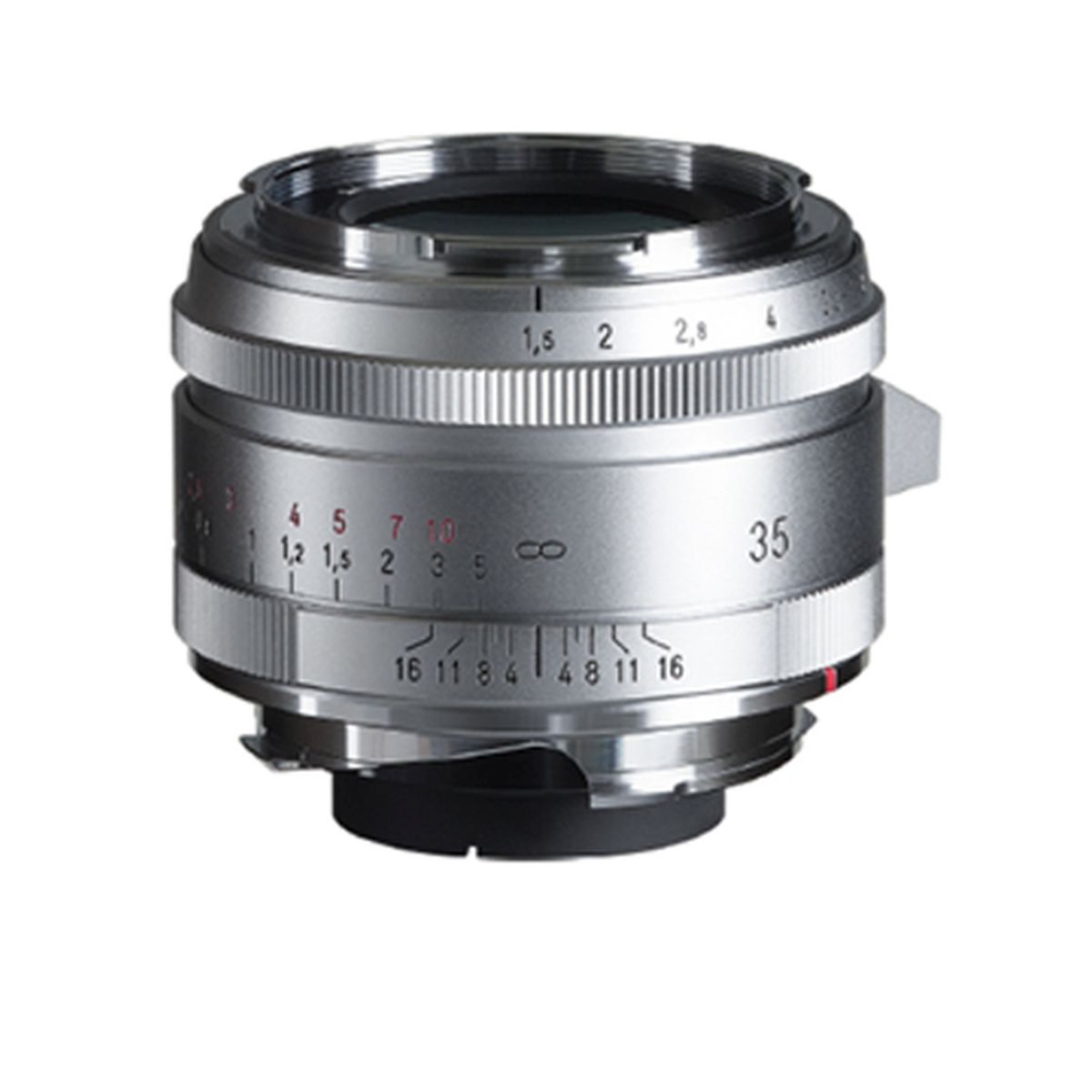 Voigtländer 35 mm 1:1,5 Nokton Vintage asphärisch Typ II VM Silber