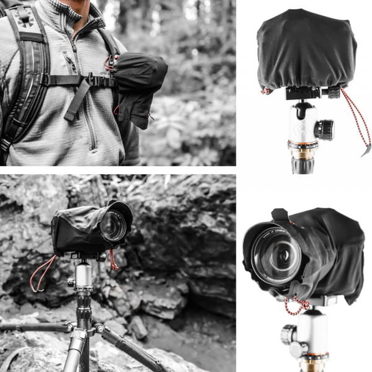 Peak Design Shell Medium (M) - Wetterfeste Schutzhülle für kleine bis mittlere DSLR-Kameras inkl. Ob