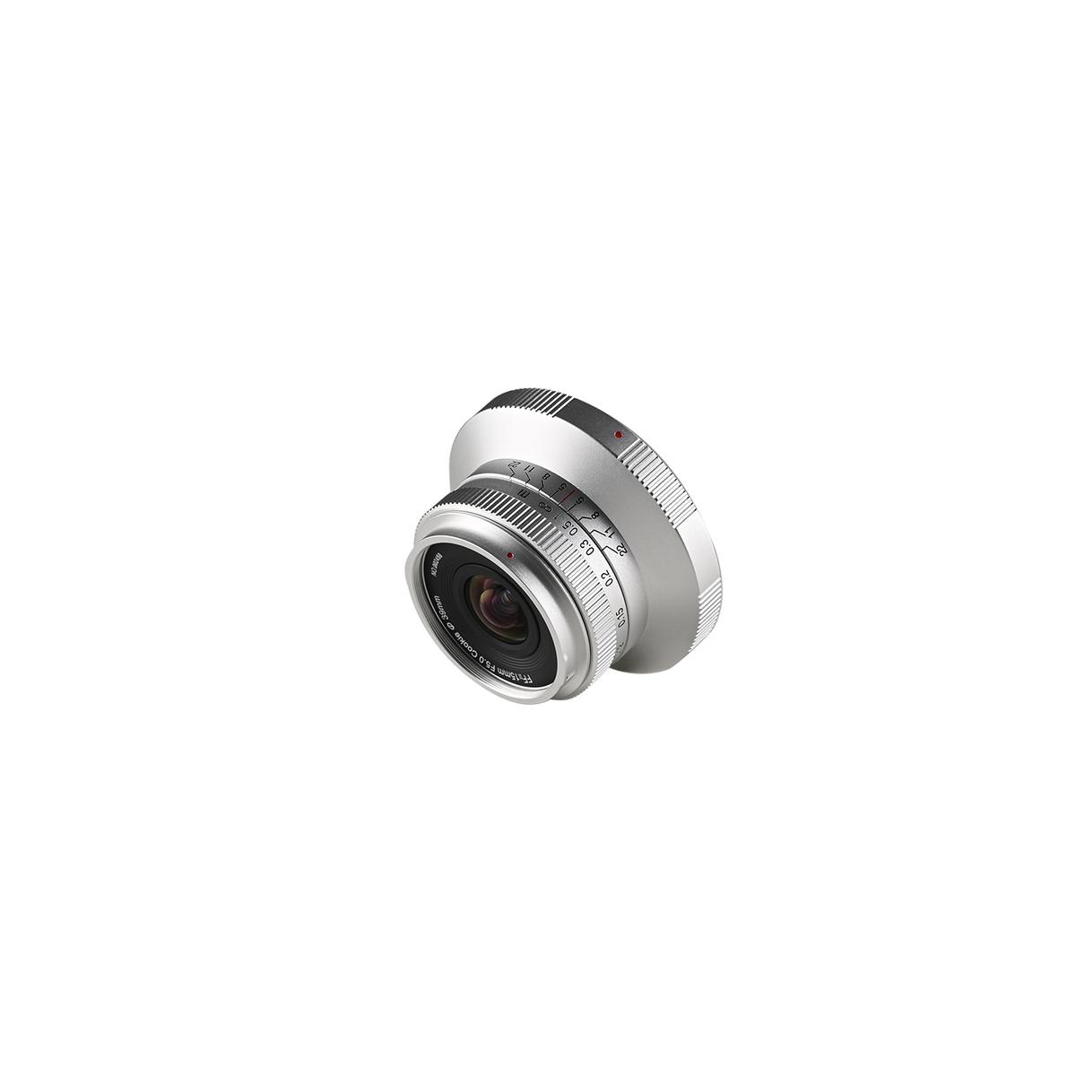 LAOWA 15mm f/5 Cookie FF für Nikon Z silber