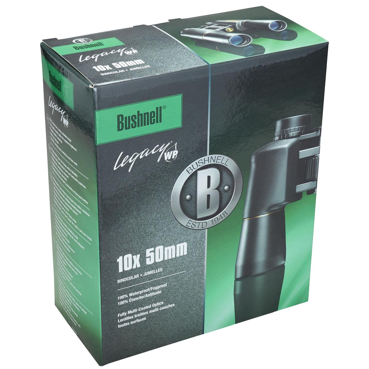Bushnell 10X50 Legacy WP Schwarz