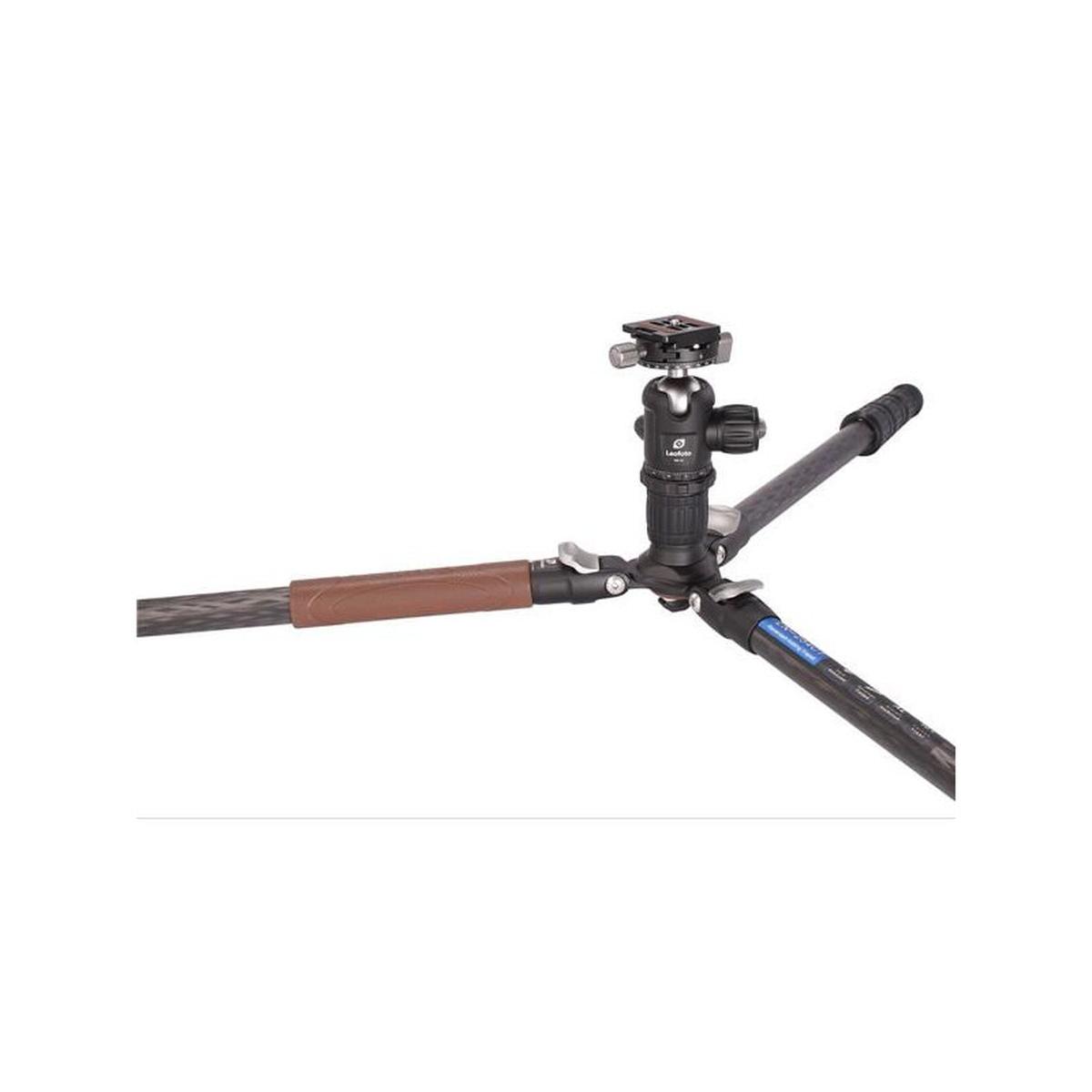 Leofoto Carbon-Dreibeinstativ LN-254CT Armour + Ballhead NB-34