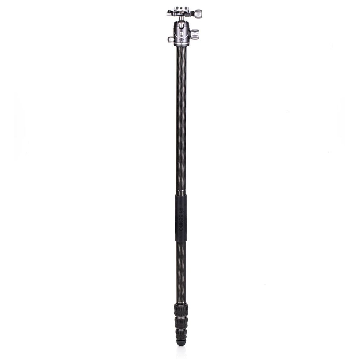Benro Rhino Series Carbon Fibre FRHN14C + VX20 Stativkit zum Einbeinstativ umgebaut