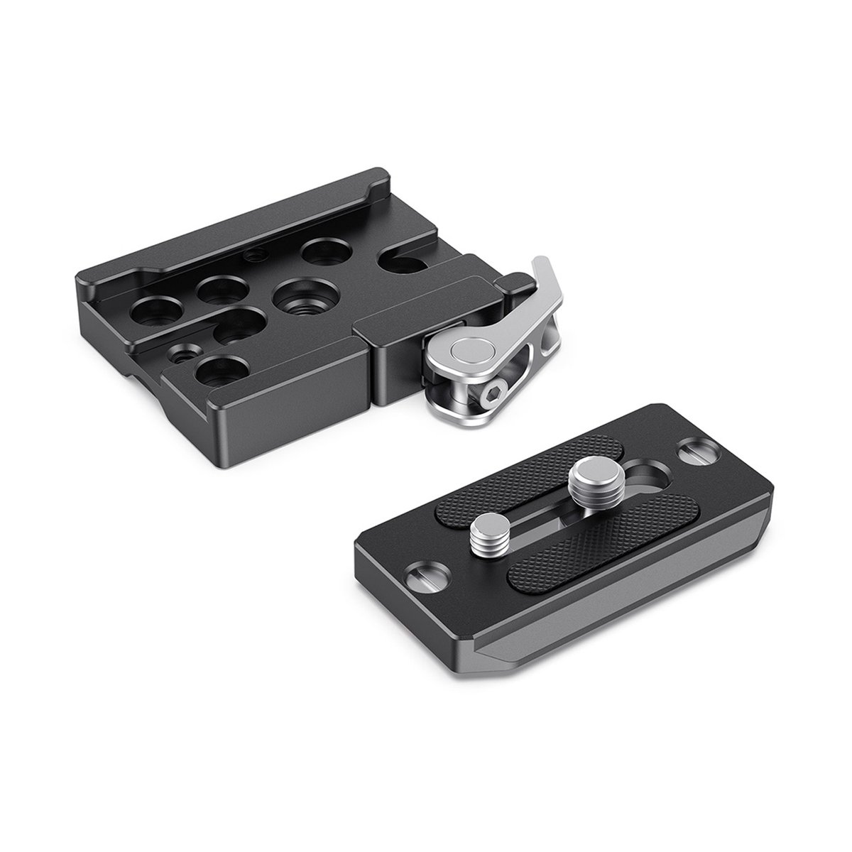 SmallRig 2144B Quick Release Clamp und Platte (Arca Kompatibel) - Lieferumfang: Schnellwechselplatte mit Basisplatte und Kameraplatte