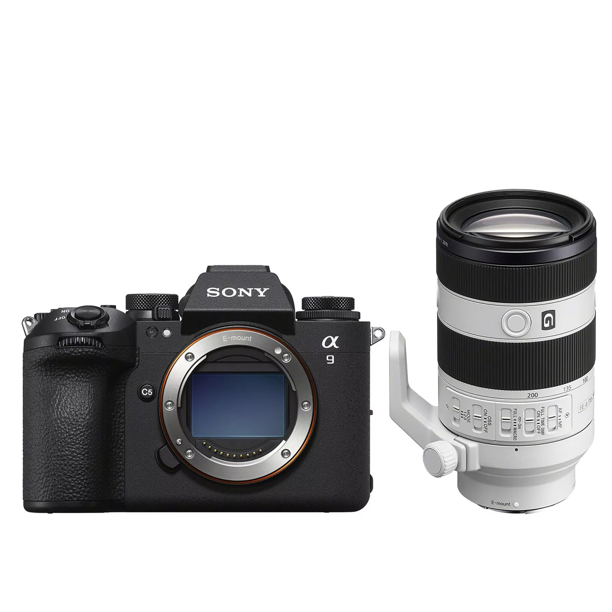 Sony Alpha 9 III + Sony 70-200 mm 1:4,0 FE G OSS II