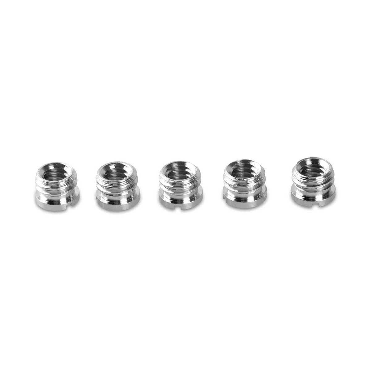 SmallRig 1610 Schraubenadapter 1/4" auf 3,8" (VE=5 Stück) - Lieferumfang: 5 Gewindeadapter