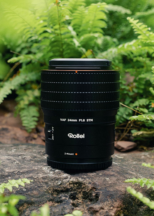 Rollei 24 mm 1:1,8 AF Weitwinkel Festbrennweite für Nikon Z Vollformat mit großer Bildwirkung und natürlicher Perspektive