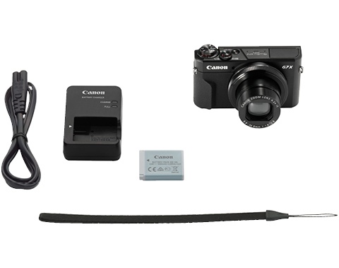 Canon PowerShot G7X Mark II Premium Kit schwarz Kamera inkl. Tasche und SD-Karte