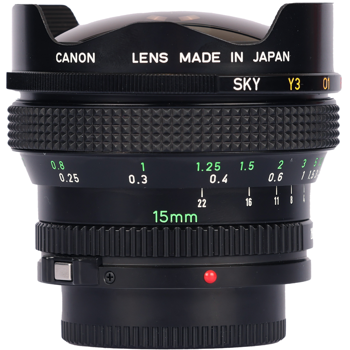 Canon 15 mm 1:2,8 Fisheye FD Gebraucht
