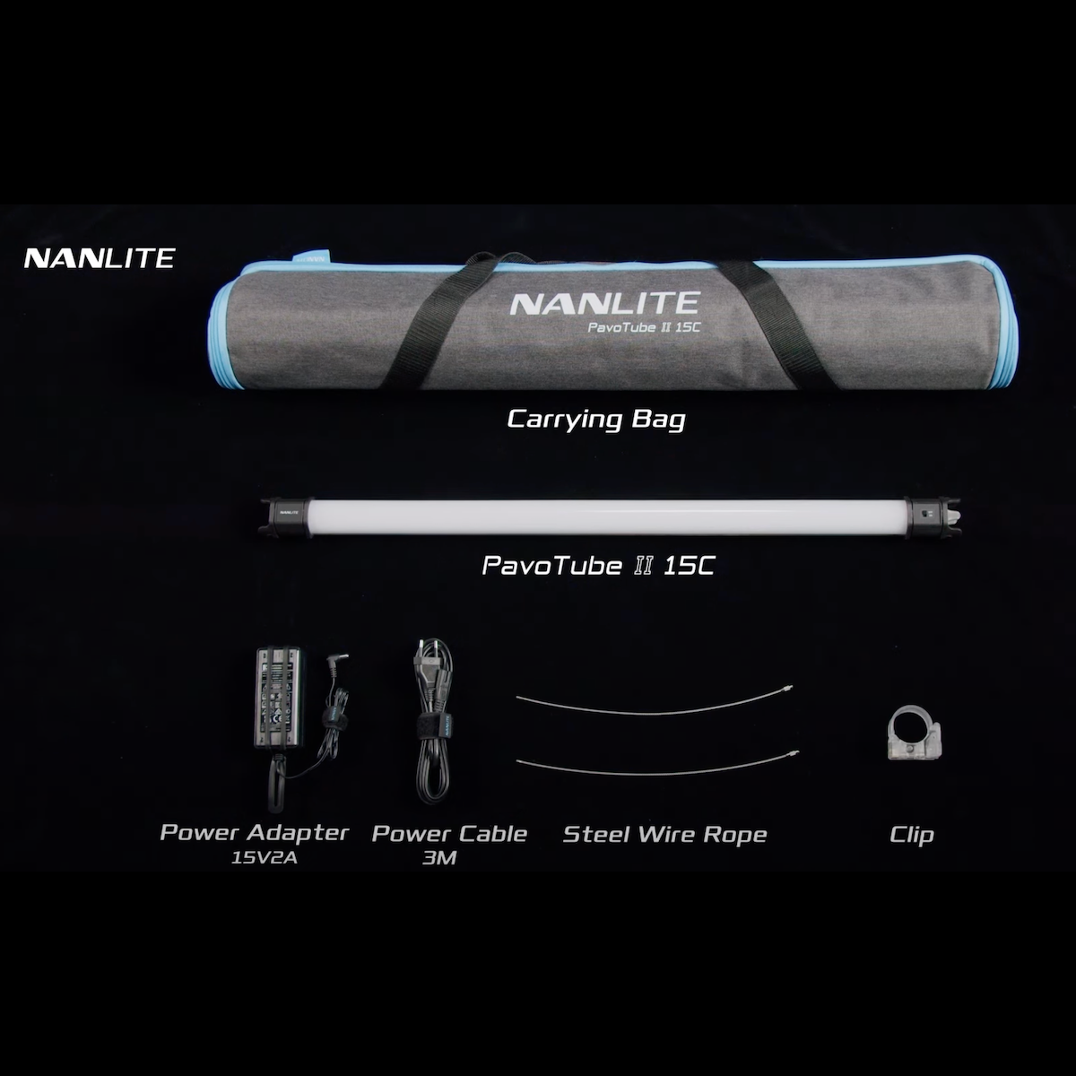 Nanlite PavoTube II 30C 2er Kit RGBWW Farb-Effektleuchten