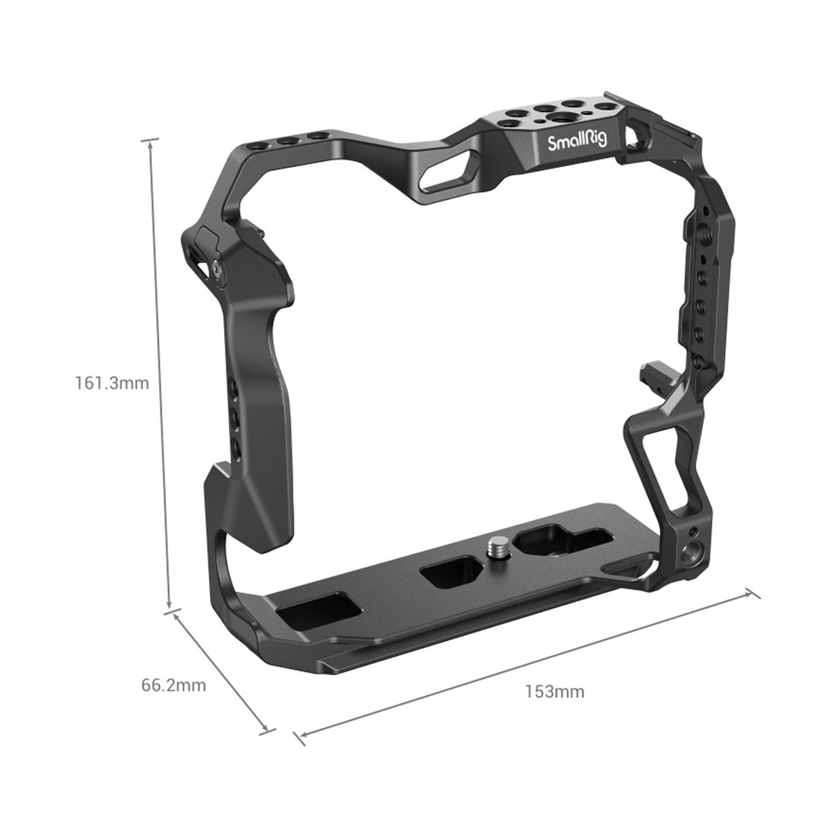 SmallRig 3464B Cage für Canon EOS R5/R6/R5C/R6 Mark II mit BG-R10 - SmallRig Kamerakäfig: Maße des Produkts in perspektivischer Ansicht SmallRig 3464B Cage für Canon EOS R5/R6/R5C/R6 Mark II mit BG-R10 - SmallRig Kamerakäfig: Maße des Produkts in perspektivischer Ansicht