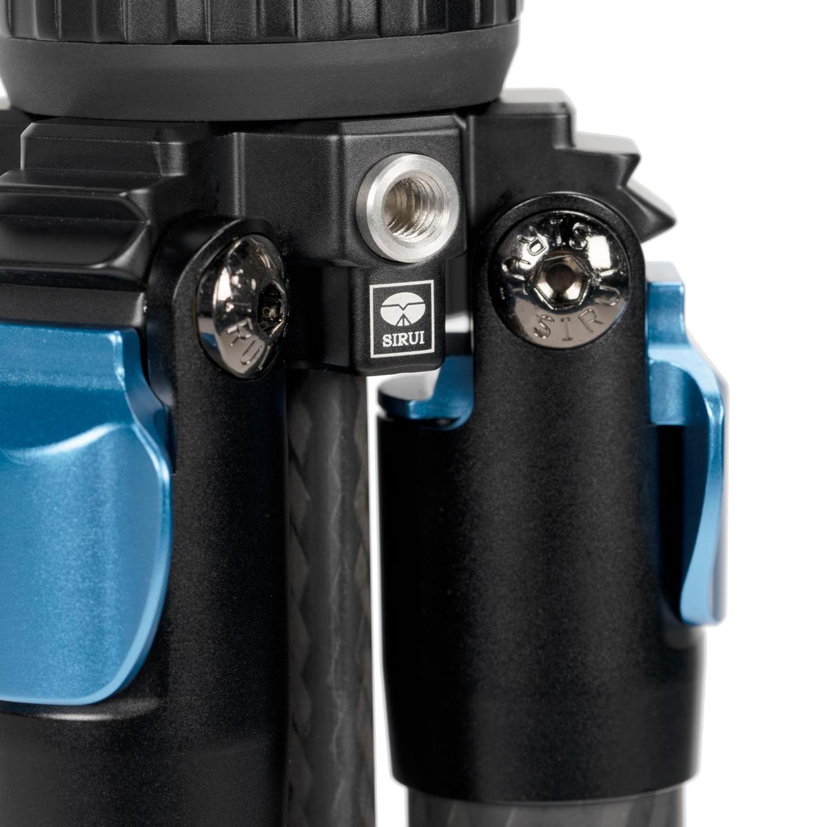 SIRUI ST-125 Superb Travel Dreibeinstativ Carbon 158 cm mit Videokopf VA-5 - wasserdicht ST-Serie