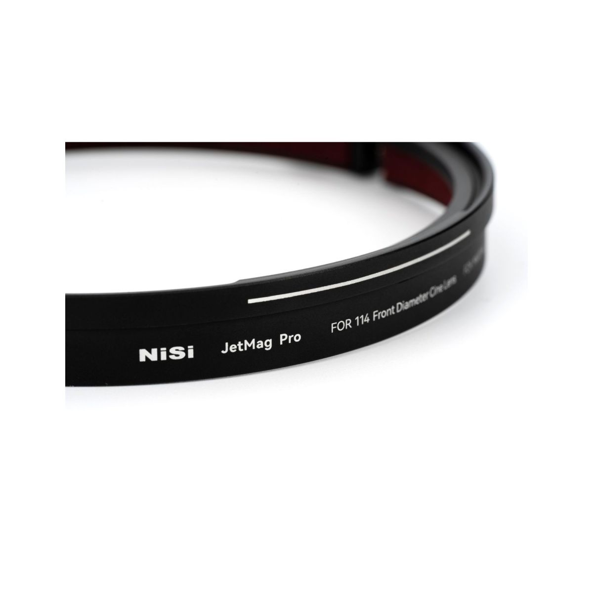 Nisi JetMag Pro Adapter für 114 mm Cine Lenses (MAXMAG) Detailansicht Beschriftung
