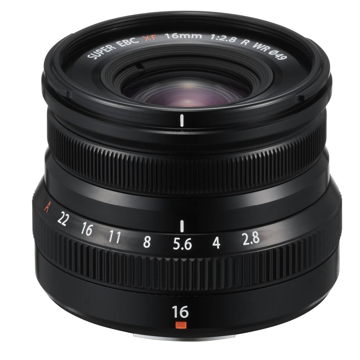 Fujifilm 16 mm 1:2,8 XF R WR Schwarz