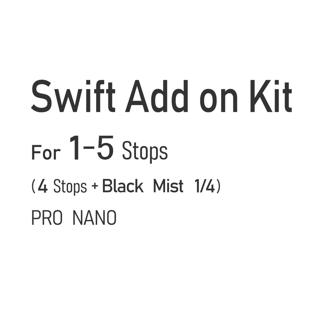 Nisi 95 mm Swift Add On Kit