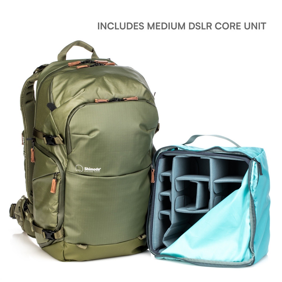 Shimoda Explore V2 35 Starter Kit Armeegrün