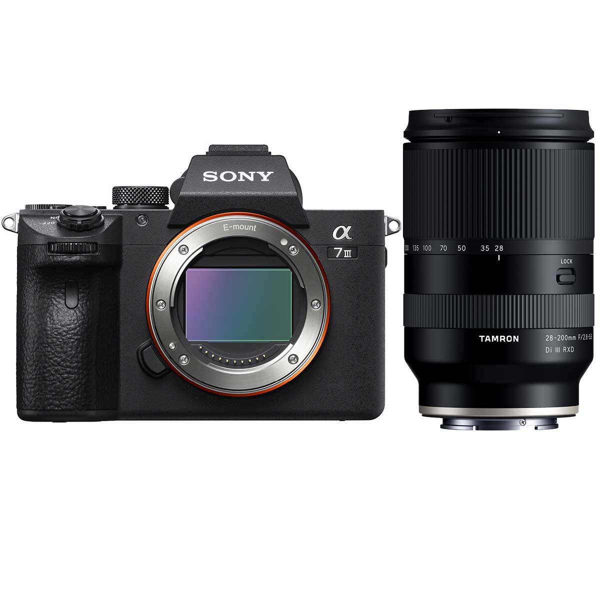 Sony Alpha 7 III + Tamron 28-200 mm 1:2,8-5,6 Di III RXD Sony Alpha 7 III + Tamron 28-200 mm 1:2,8-5,6 Di III RXD