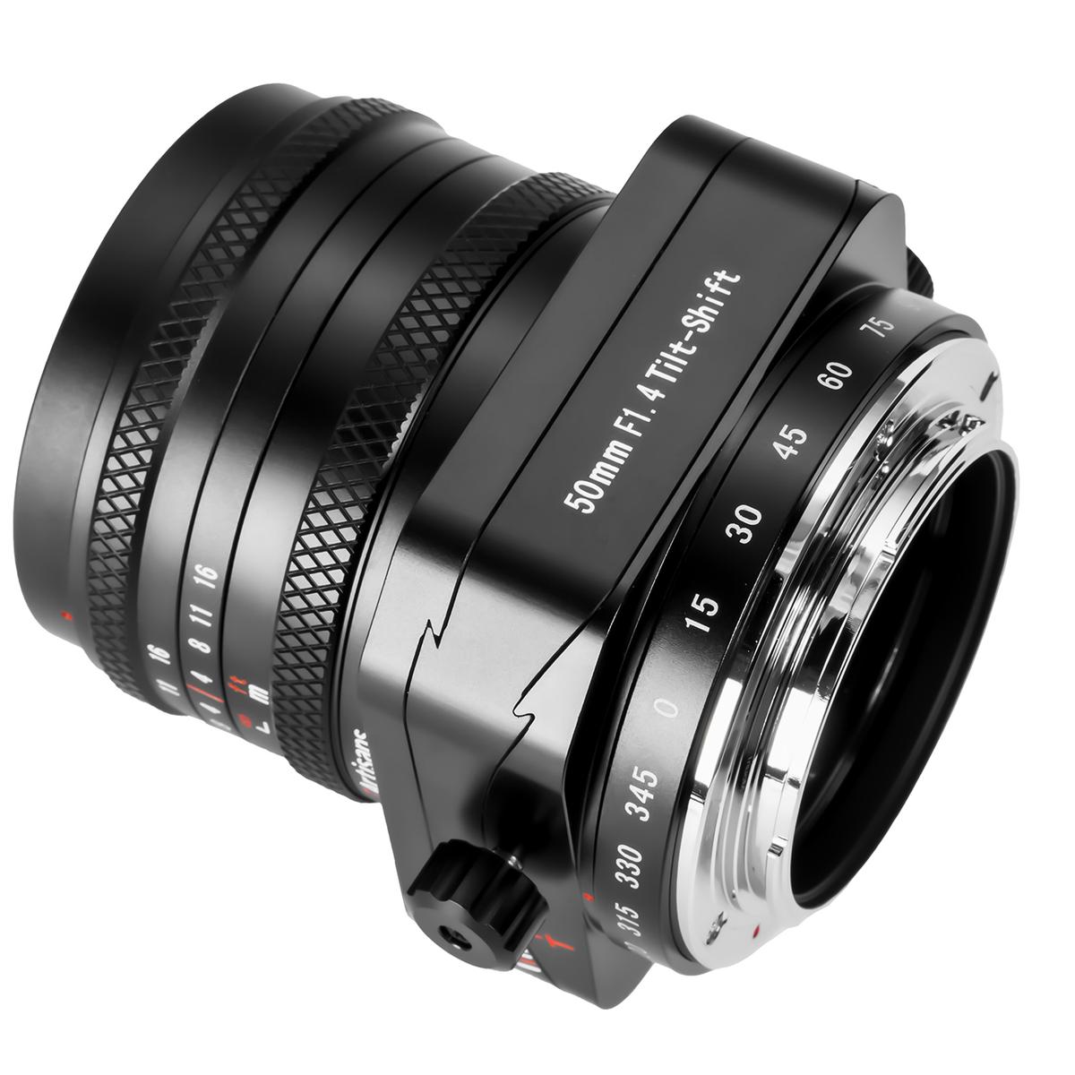 7Artisans 50mm f/1,4 Tilt Shift für Sony E