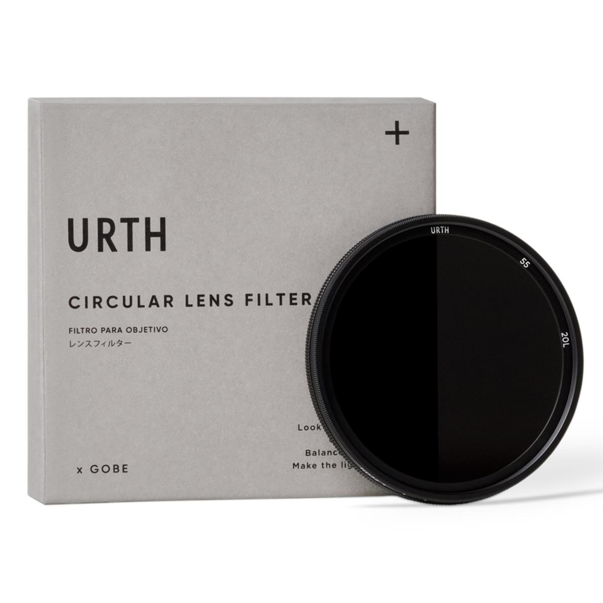 Urth 55mm ND8-128 (3-7 Stop) Variable ND Lens Filter (Plus+)