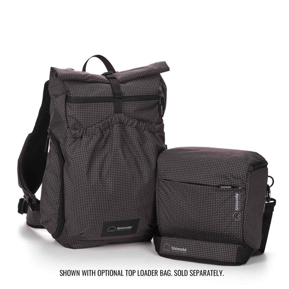 Shimoda Side Lite 22 Damenrucksack Rucksack - Schwarz/Weiß