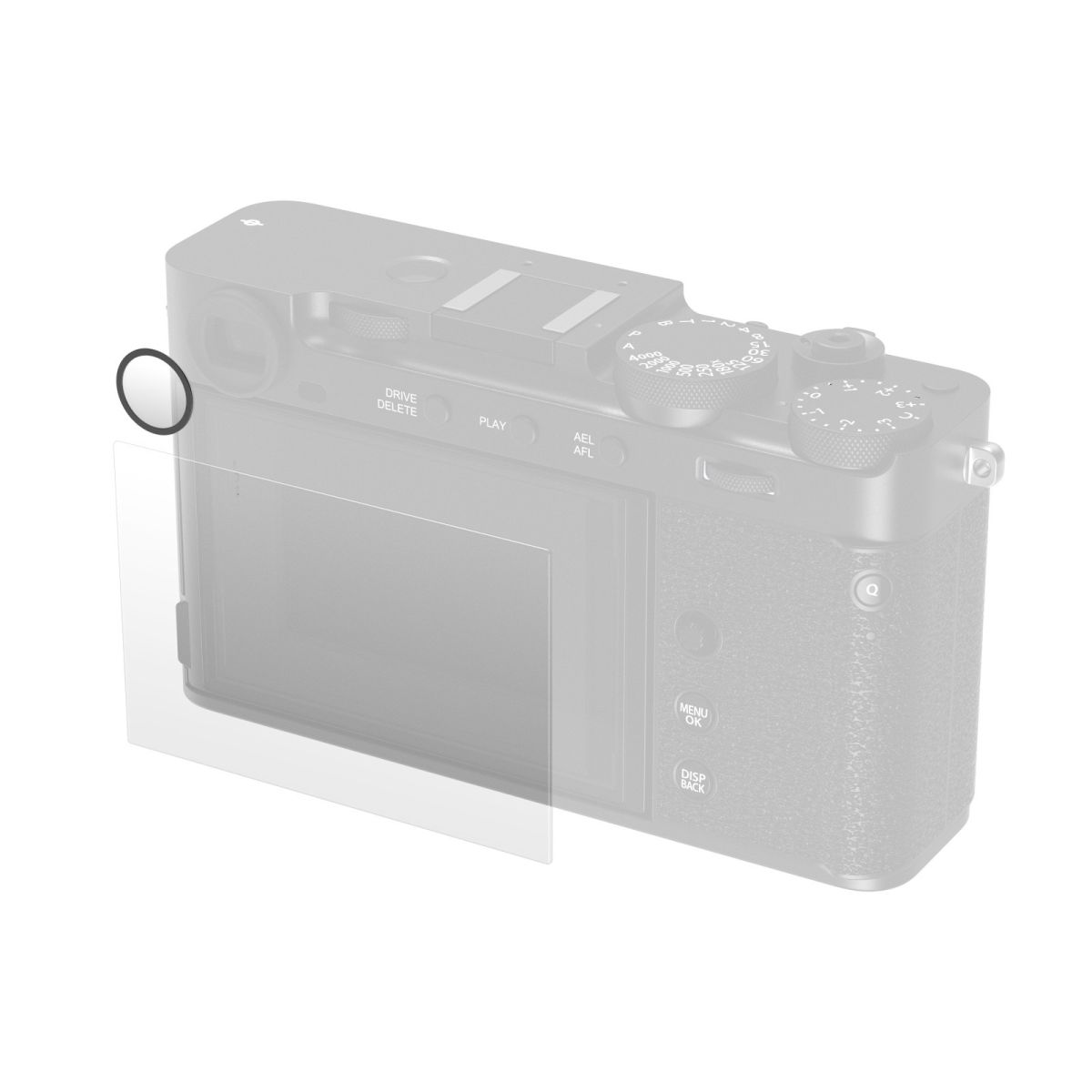 SmallRig 5988 Screen Protector für Fujifilm X-E5 Displayschutz