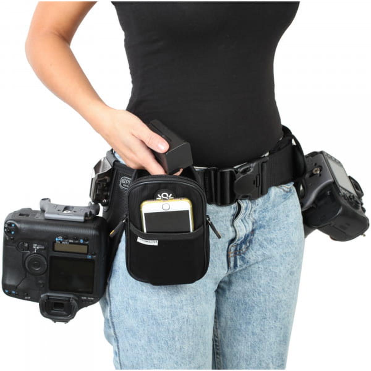 SpiderMonkey Utility Pouch Zubehörtasche für Spider Holster Belt, Black Widow Belt oder Hosengürtel