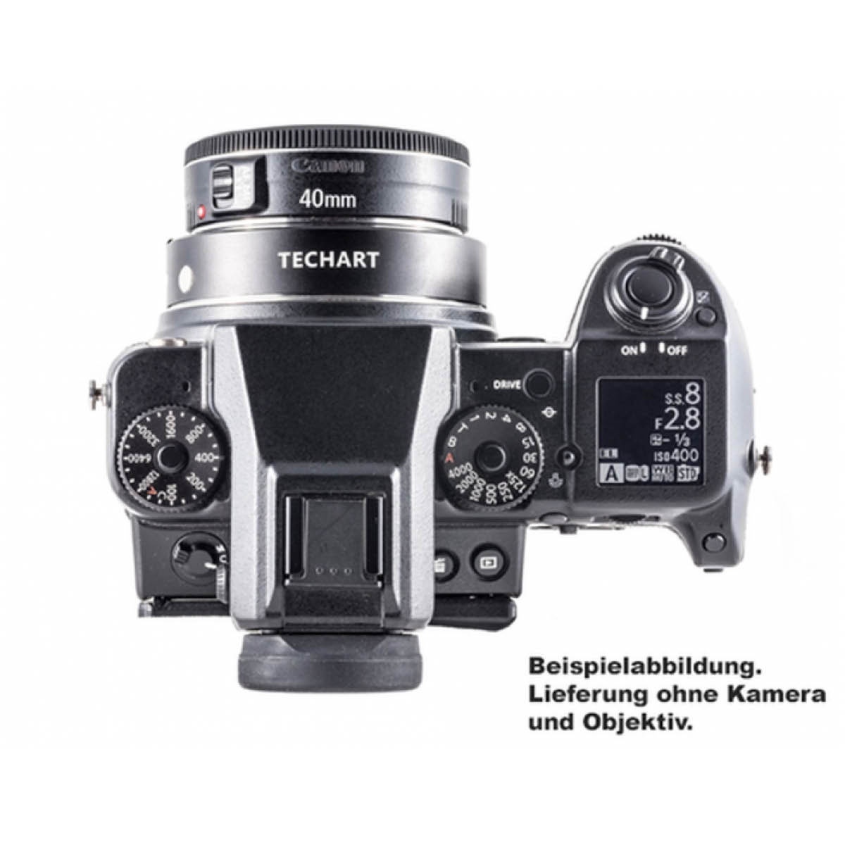 Techart Pro Adapter für Canon EF auf Fujifilm GFX