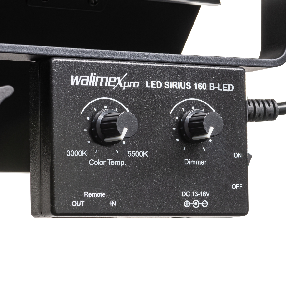 Walimex pro LED Sirius 160 Bi Color 65W - Set inkl. Stativ 2,6m