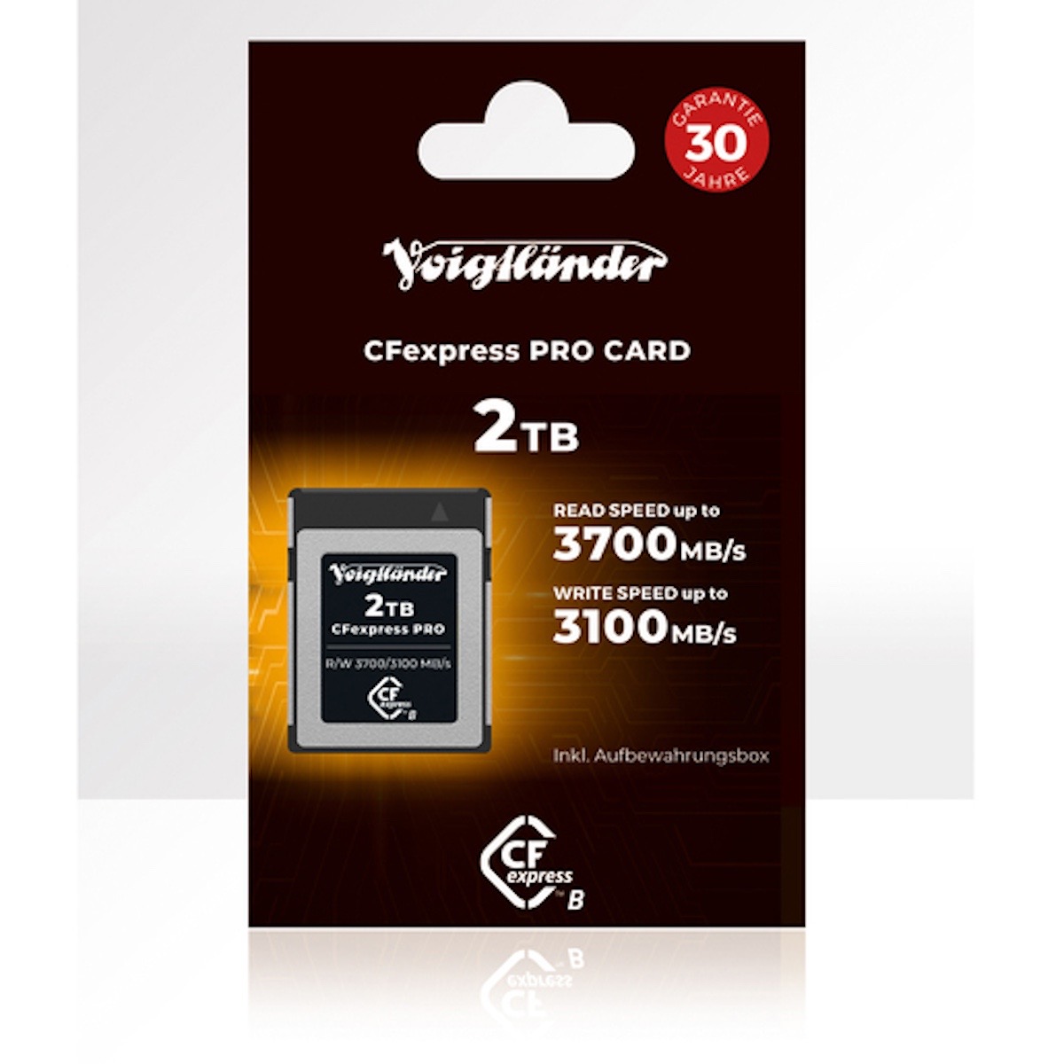 Voigtländer CFexpress Professional 2 TB Typ B Voigtländer CFexpress Professional 2 TB Typ B