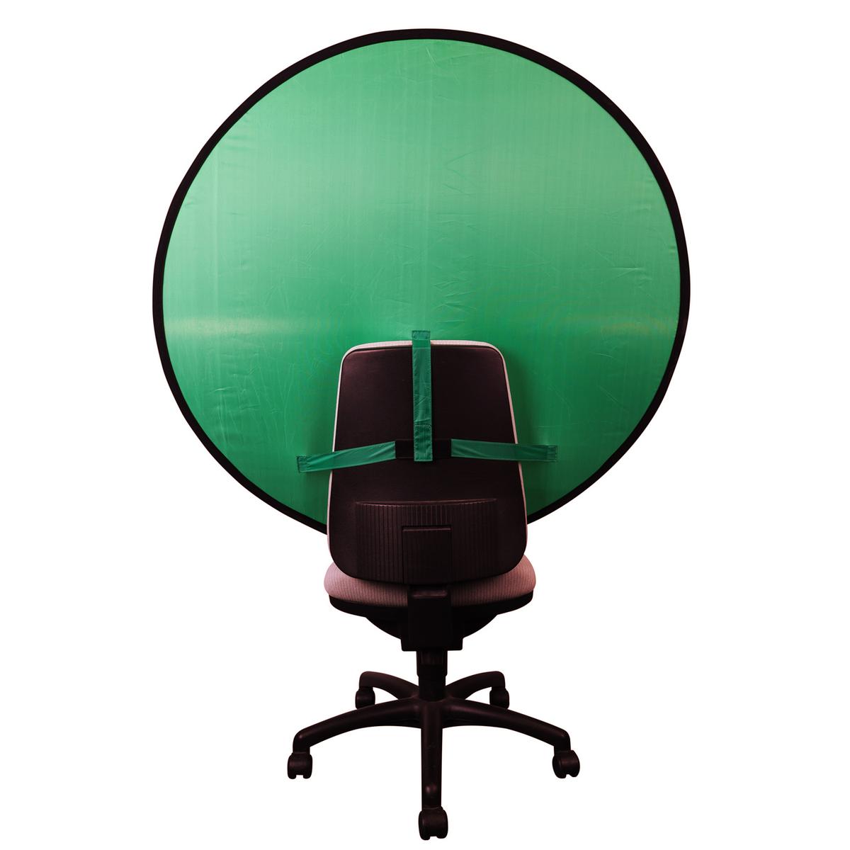 HELIOS Greenscreen Hintergrund für Stühle, 110cm