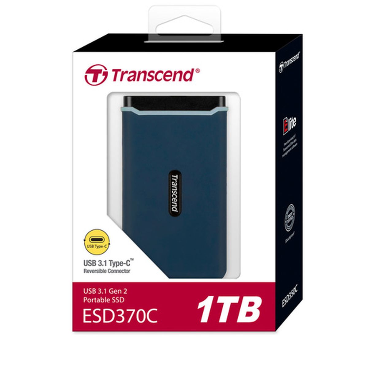 Transcend ESD370C Portable SSD 1 TB, externe SSD Festplatte