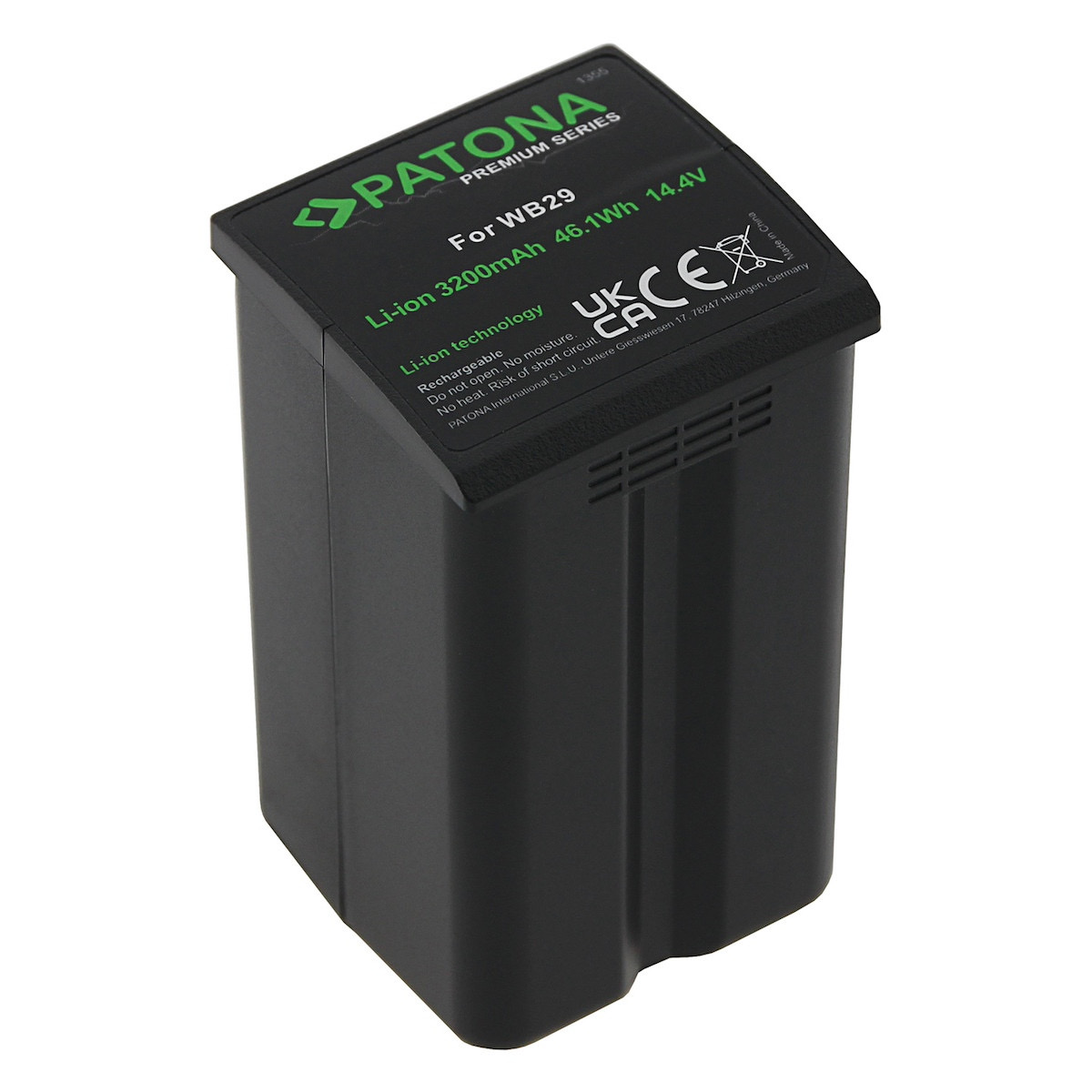 Patona Premium Akku Godox WB29 für Godox AD200/AD200 Pro