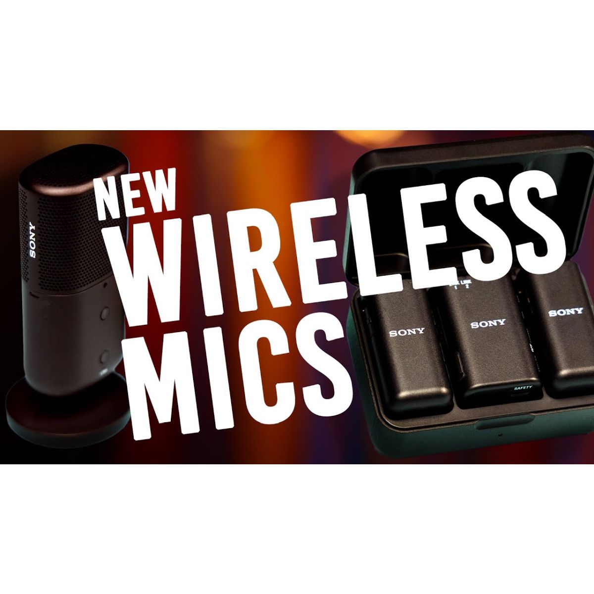 Sony ECM-W3 kabelloses Mikrofonsystem