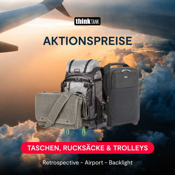 Jetzt ThinkTank sparen – Kamerarucksäcke, Fototaschen und Trolleys reduziert