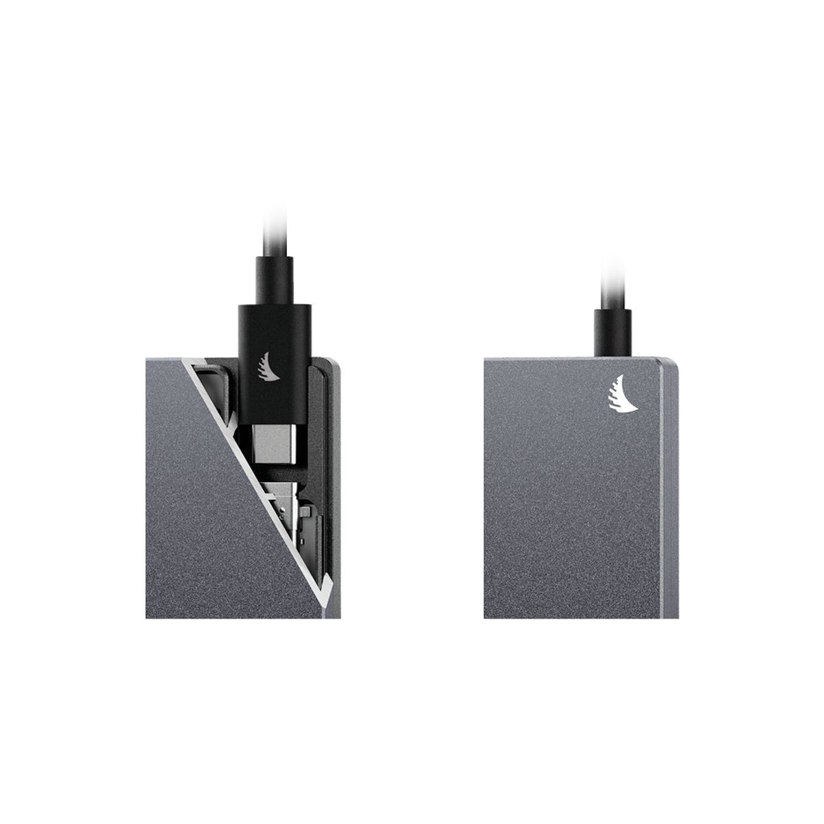 Angelbird SD Recording Module für iPhone 15 Pro und iPhone 15 Pro Max - Space Grey