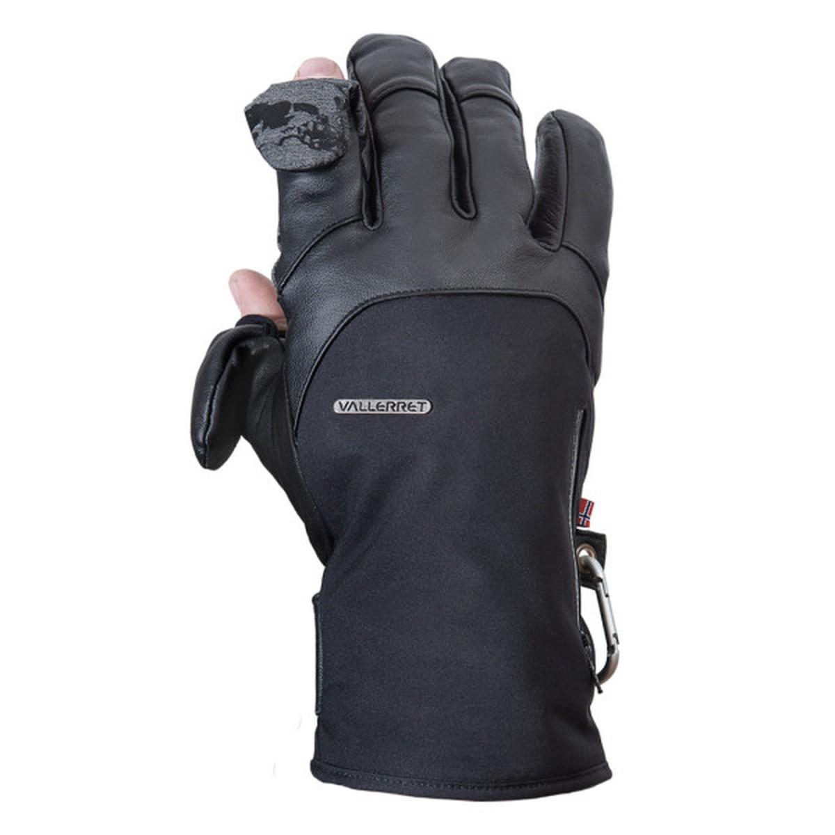 VALLERRET Tinden Fotohandschuhe Schwarz M