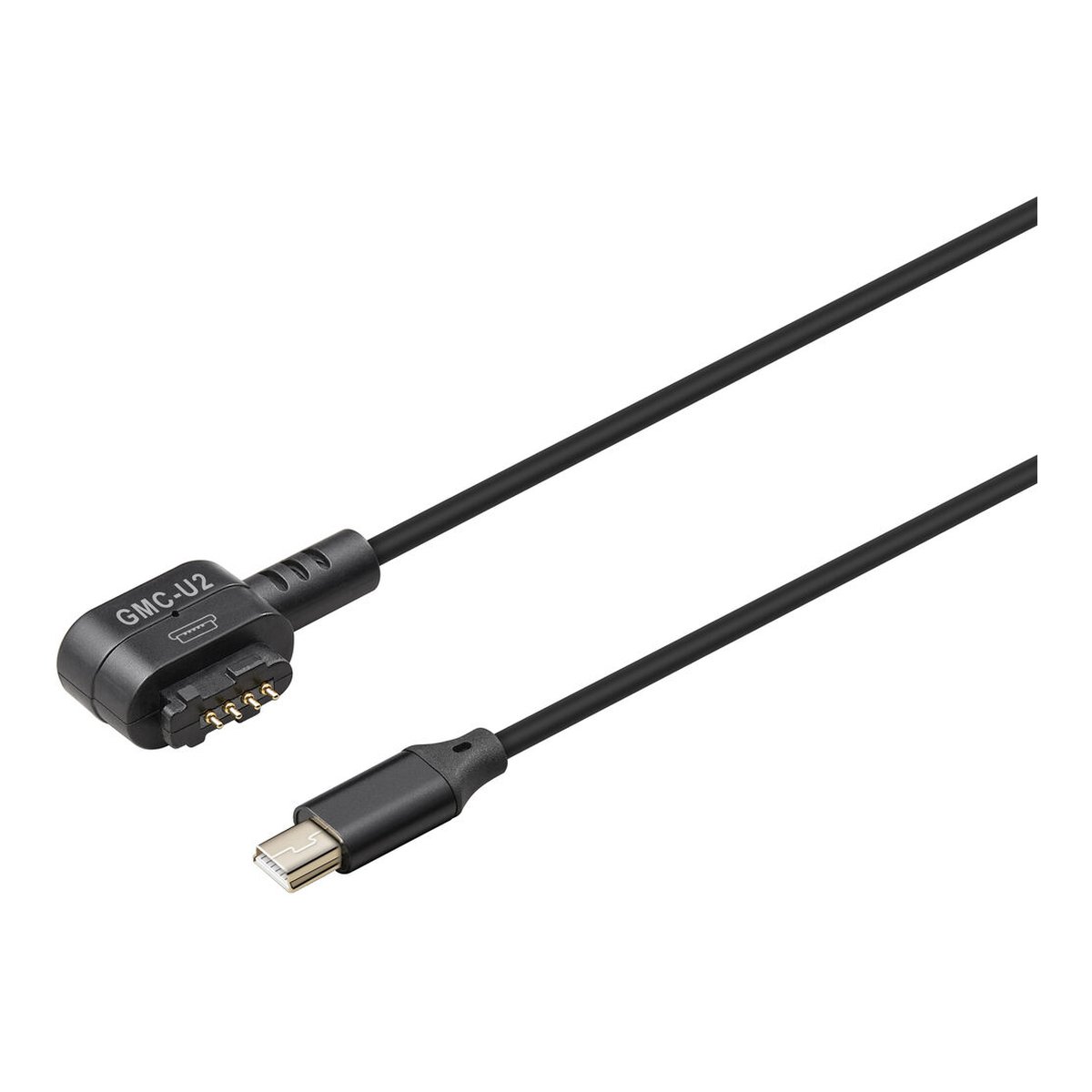 Godox Monitor Kamera-Steuerkabel (Mini USB) - GMC-U2 Kabel mit Spezialstecker und USB-C Anschluss, Gesamtansicht