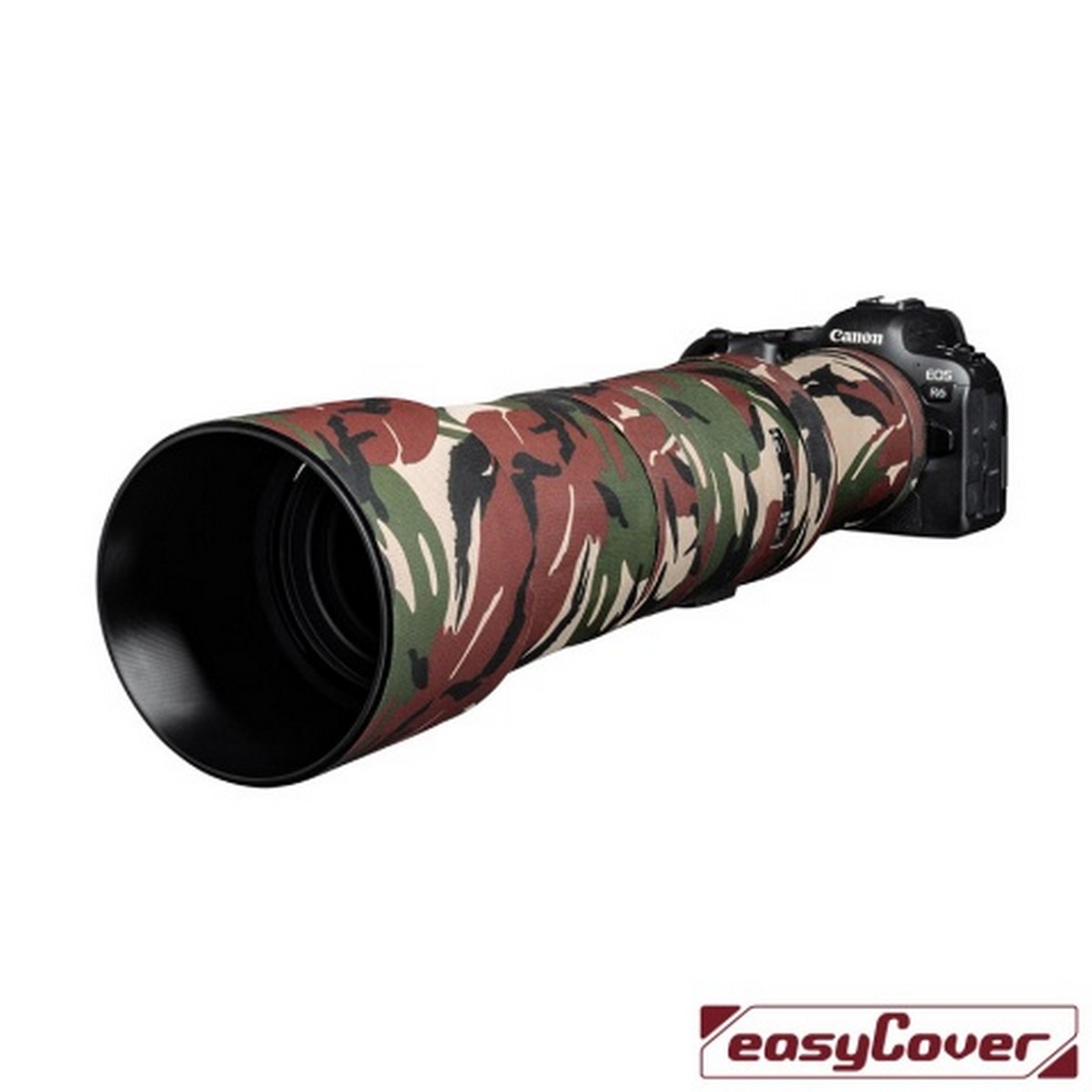 Easycover Lens Oak Objektivschutz für Canon RF 800 mm 1:11 IS STM Grün Camouflage