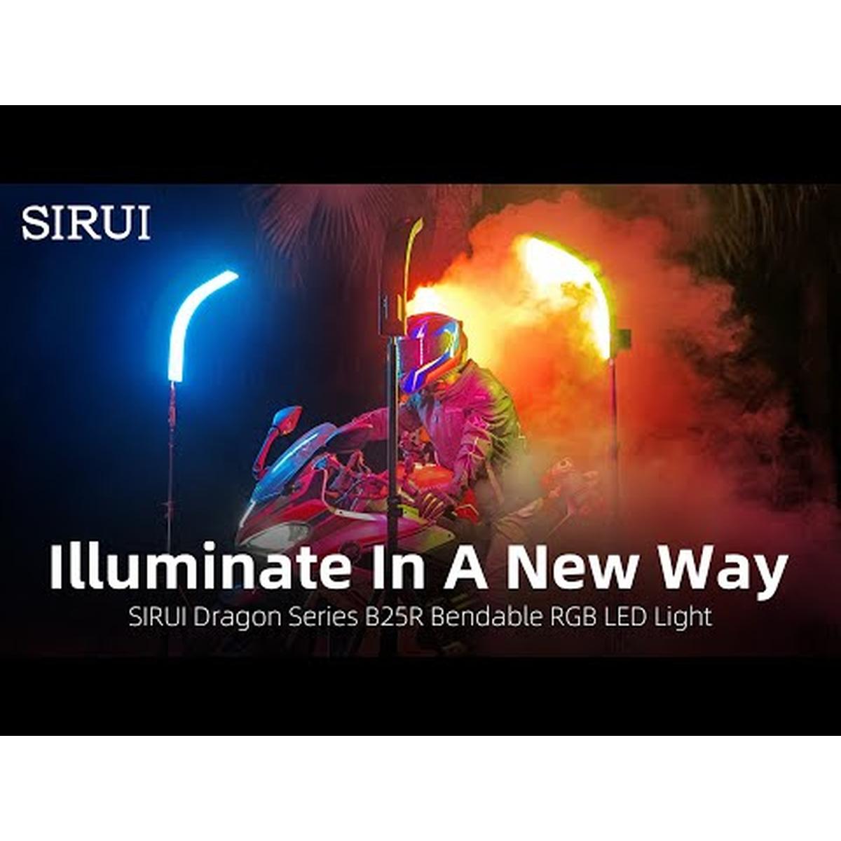 SIRUI Dragon B25R biegbares RGB LED-Panel 25W for Foto + Video