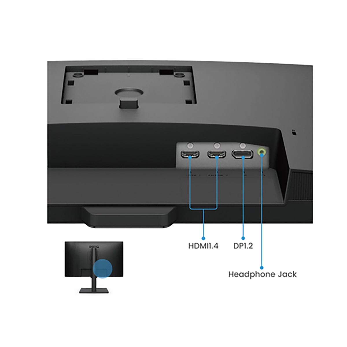 BenQ BL2790T 68,6 cm (27") schwarz Full-HD Business Monitor
