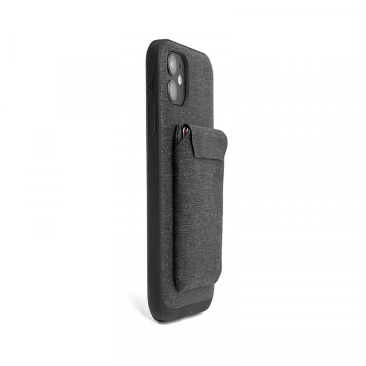 Peak Design Mobile Wallet Slim Karten-Portemonnaie - Charcoal (Dunkelgrau) Peak Design Mobile Wallet Slim Karten-Portemonnaie - Charcoal (Dunkelgrau)
