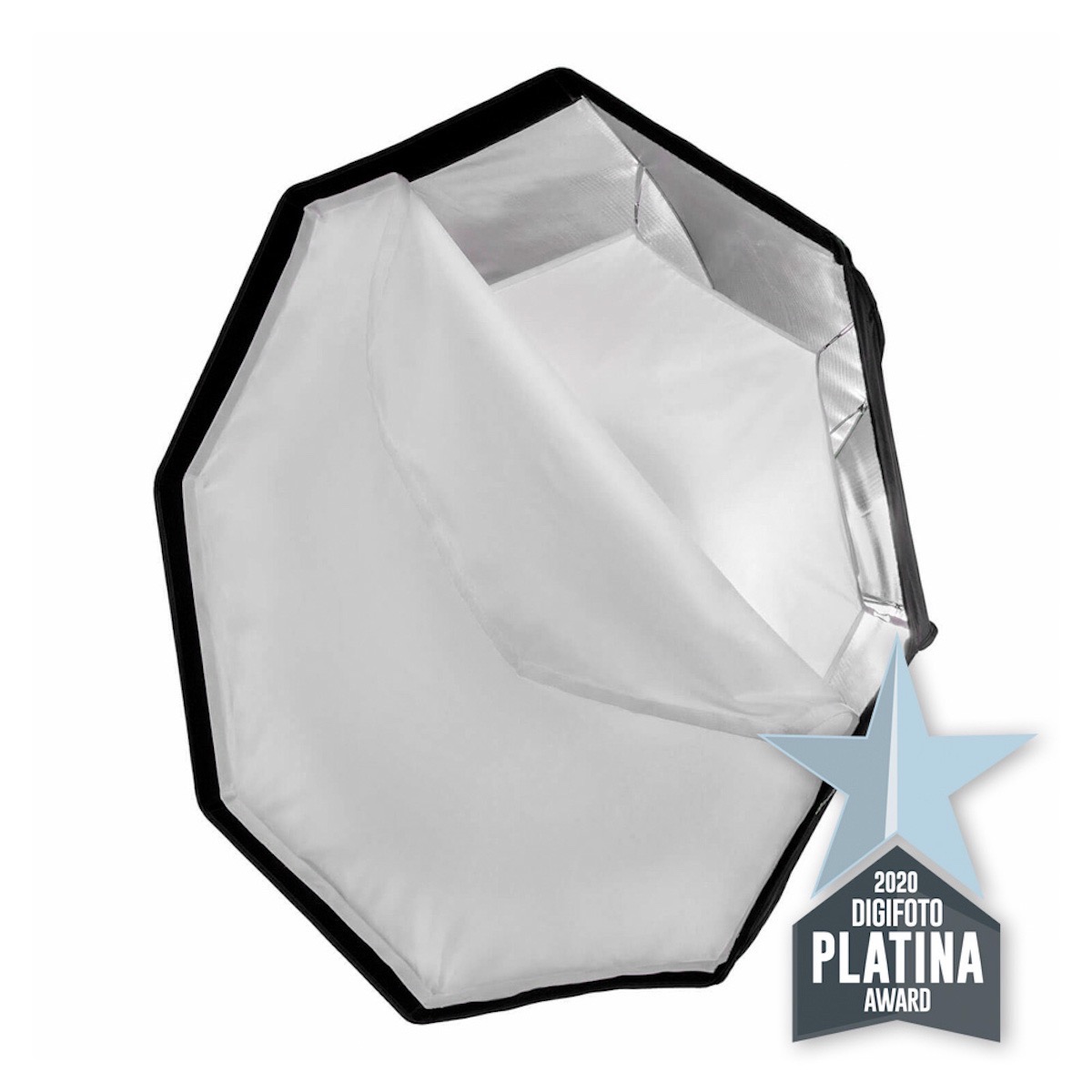 Caruba Octabox Aufsatz 95cm Silber