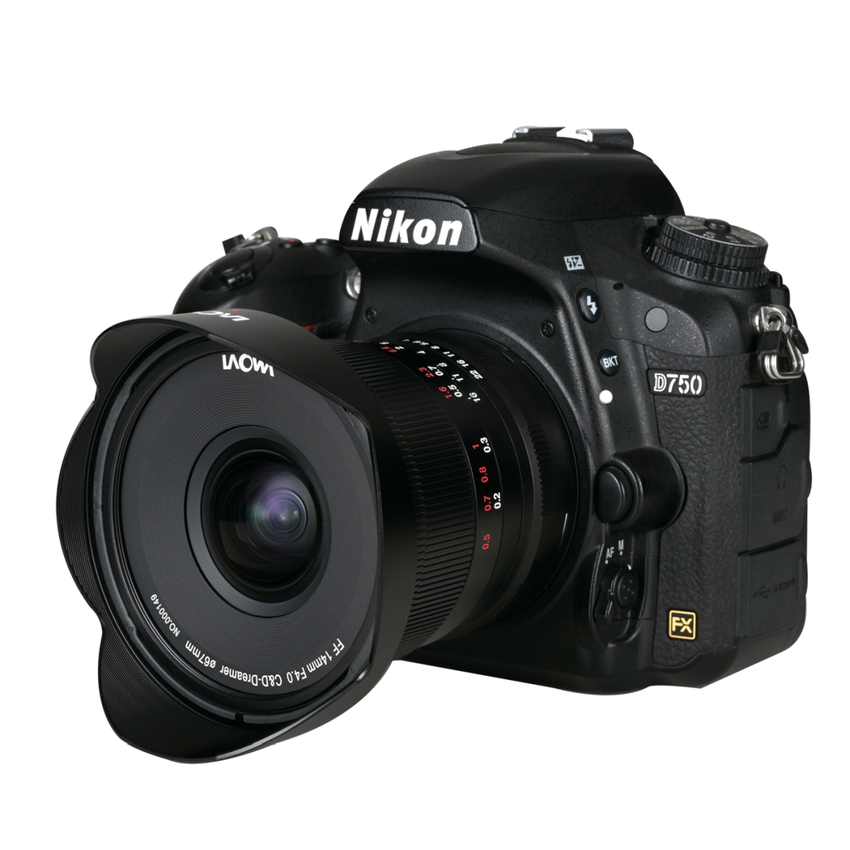 Laowa 14 mm 1:4 FF RL Zero-D DSLR für Nikon F