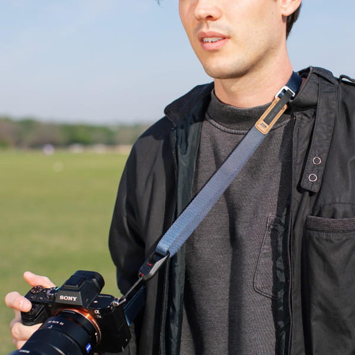 Peak Design Leash - Midnight (Blau) - Schlanker Kameragurt für Systemkameras und kleinere DSLRs