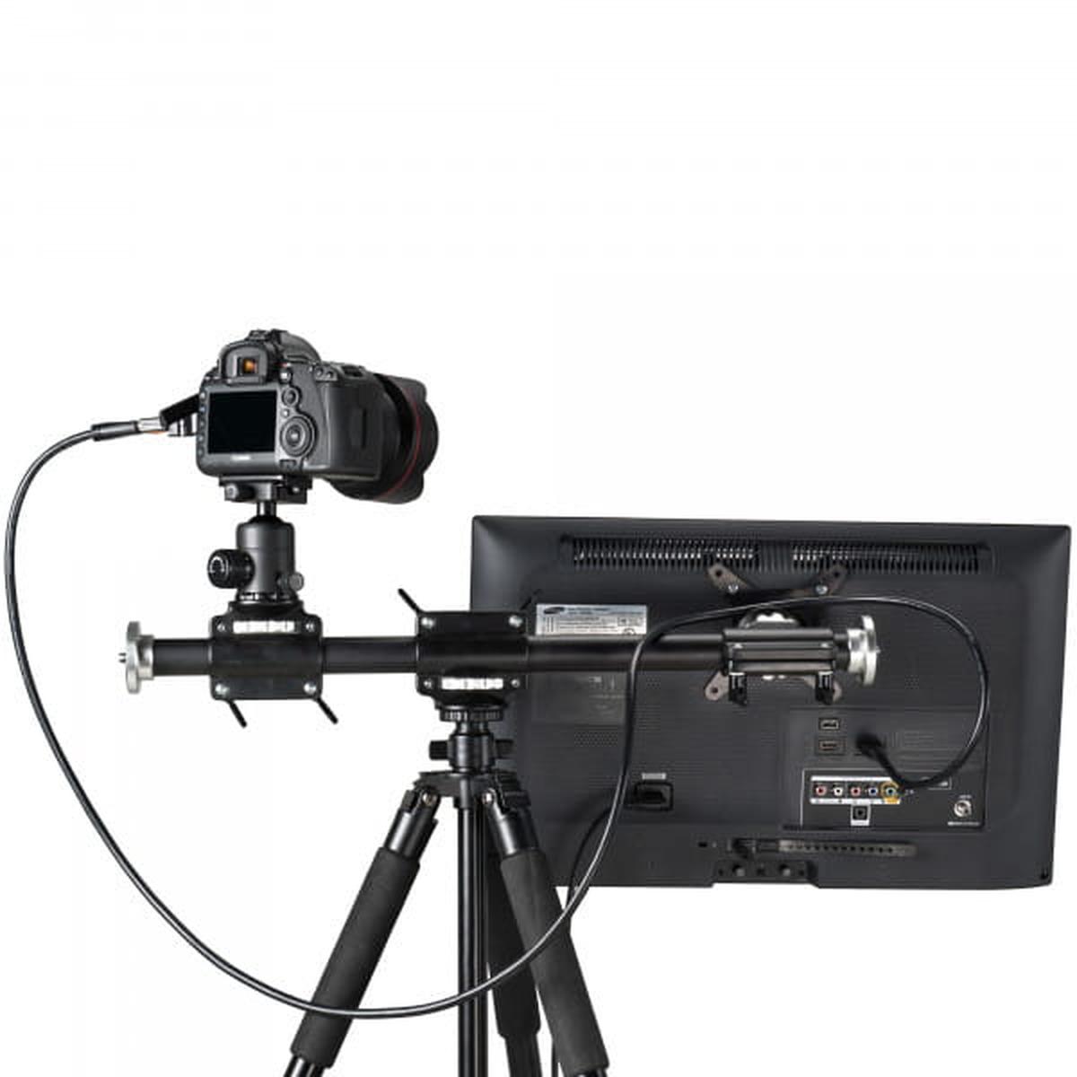 Tether Tools Rock Solid Tripod Crossbar Querträger & Auslegearm mit 2 Montageschlitten