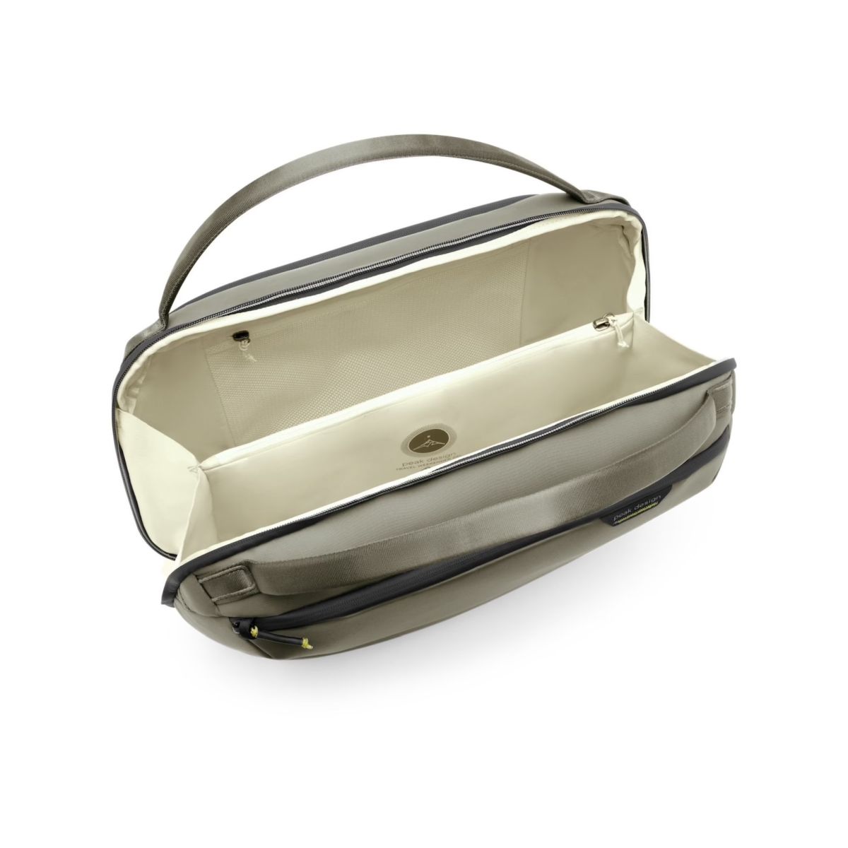 Peak Design Travel Weekender 25L Stone Innenansicht
