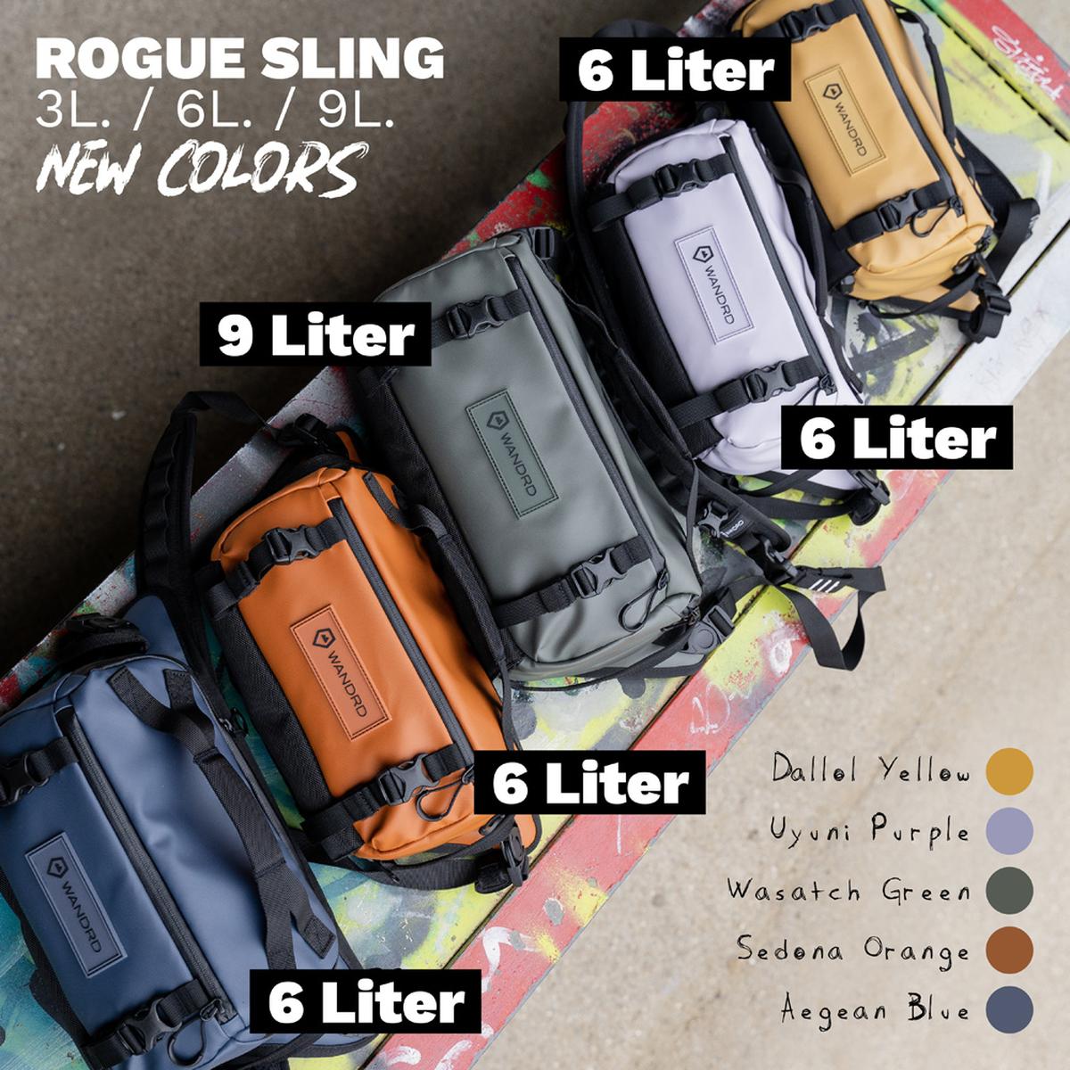 WANDRD ROGUE Sling 9L Wasatch Green