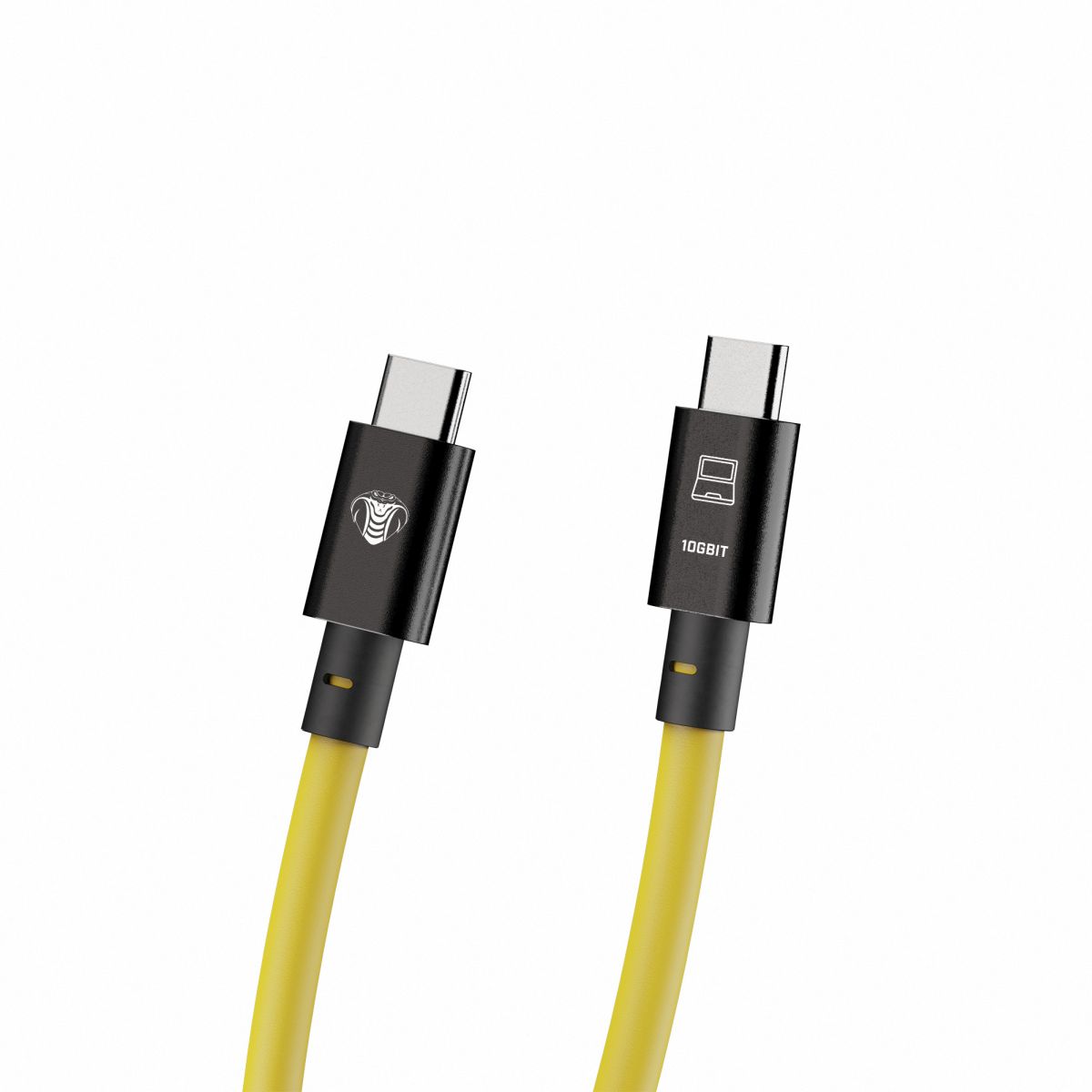 CobraTether USB-C zu USB-C Kabel (gerade) 10 Gbit/s 10m Gelb