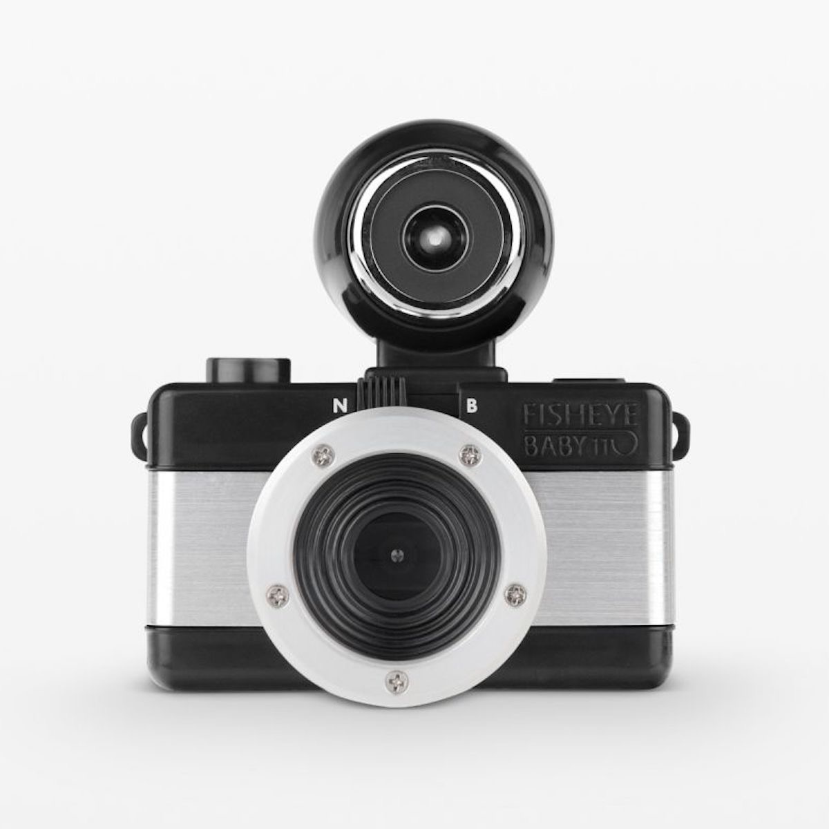 Lomography Fisheye Baby 110 Metal Schwarz